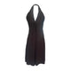 Soul Summer Halter Neck Dress in Black