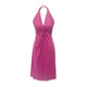 Soul Summer Halter Neck Dress in Pink
