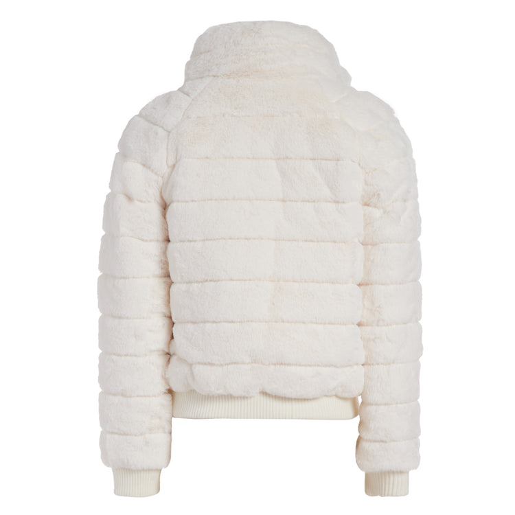 Jodie Bomber Jacket in Ecru