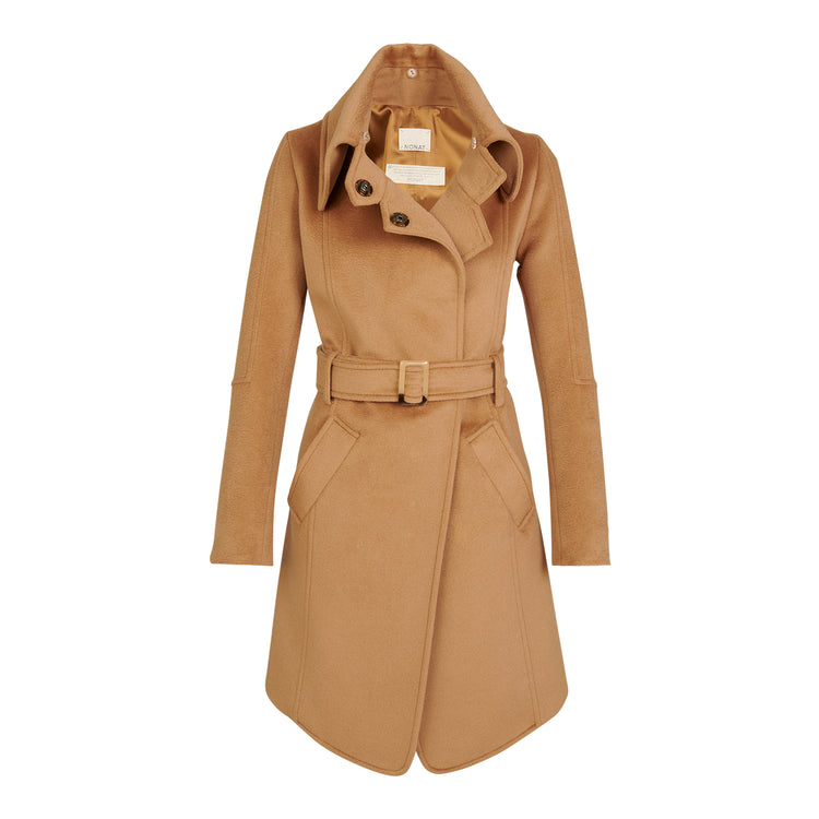 Christie Coat in Camel