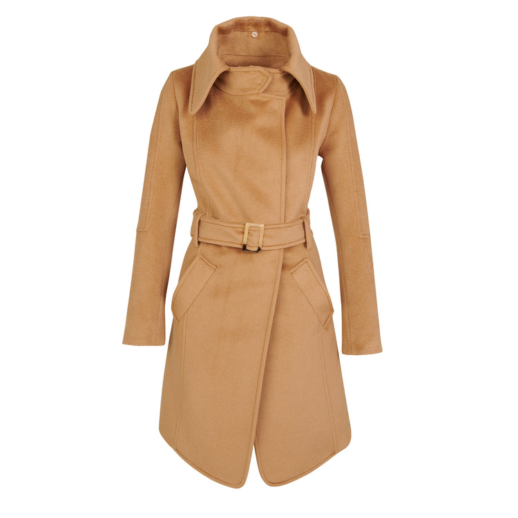 Christie Coat in Camel