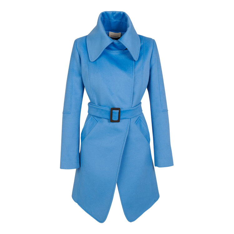 Christie Coat in Blue