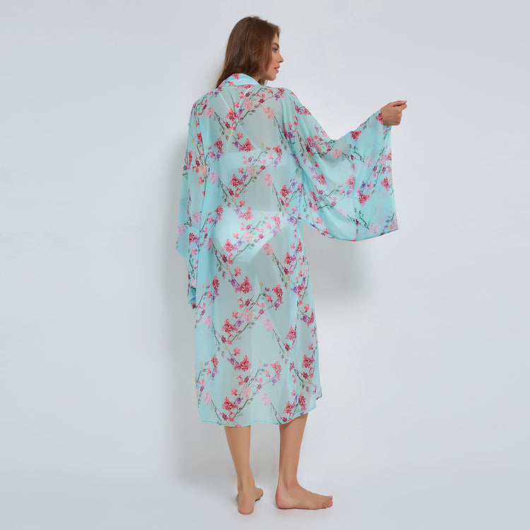 Spring Kimono in Blue