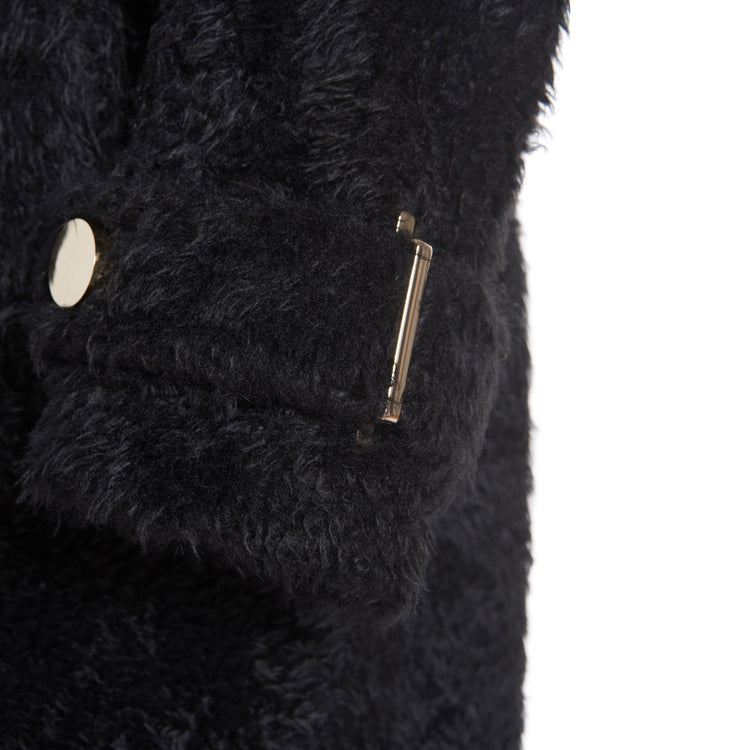 Jennifer Long Coat in Black