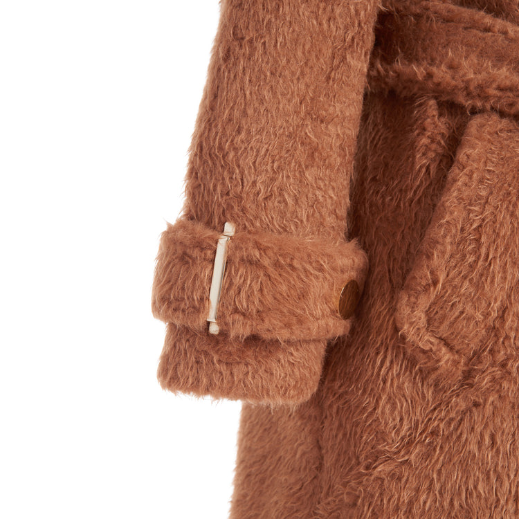 Jennifer Long Coat in Brown