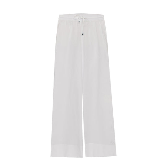 Pull-on Trousers in Organic Cotton
