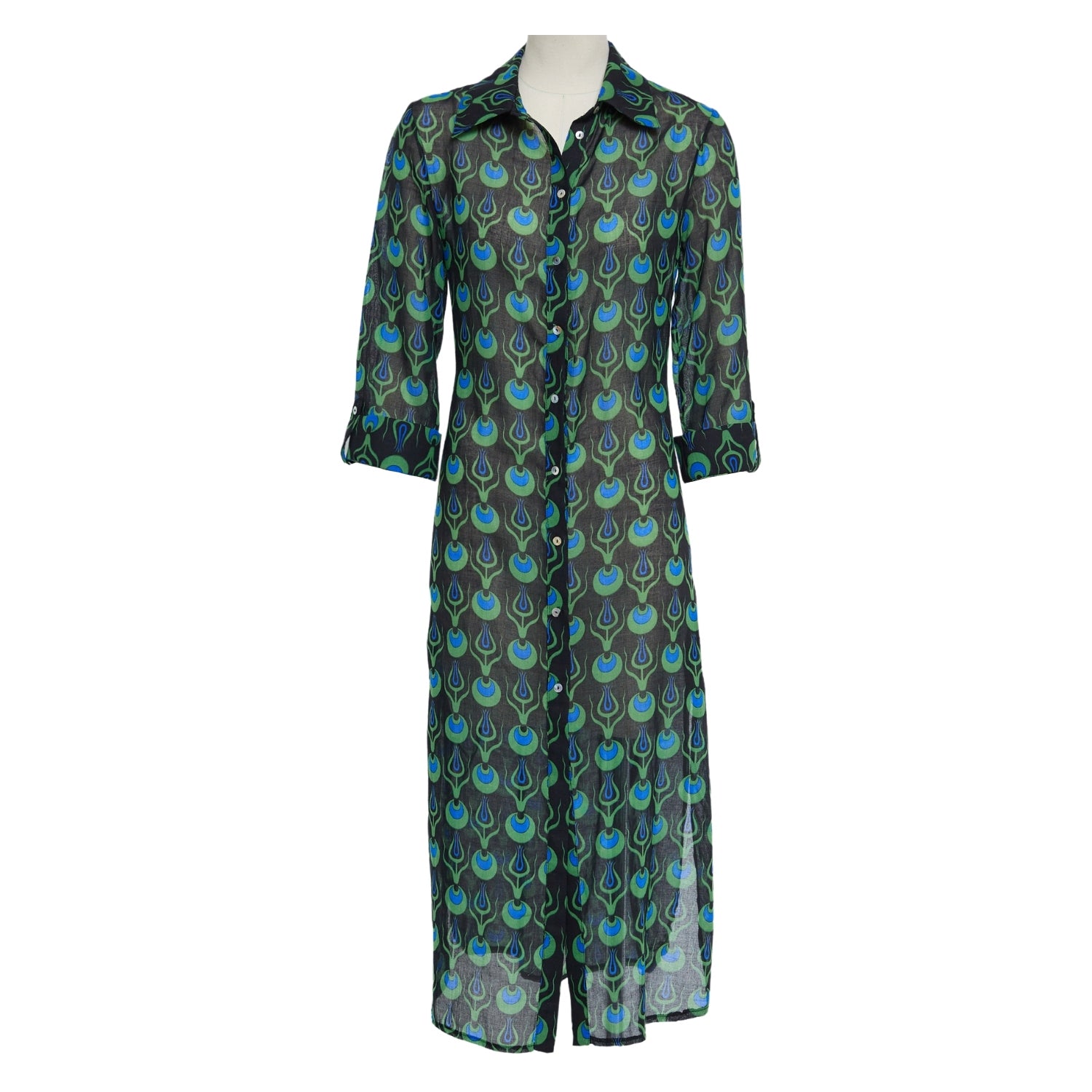 evil eye shirt dress Iris Button Down