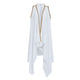 White Wrap Tunic in Organic Cotton