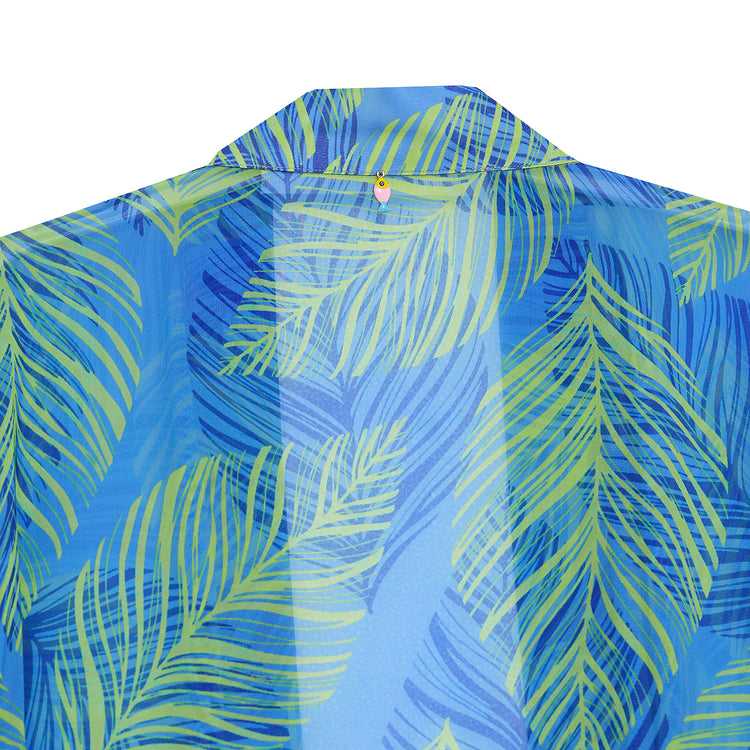 Leaf Kimono in Blue