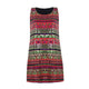 Aztec Sequin Party Mini Dress