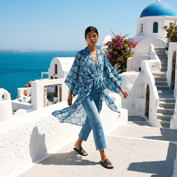 Seabreeze Tunic in Blue