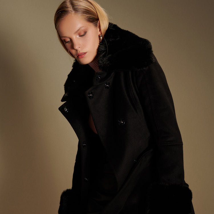 Christie Coat in Black