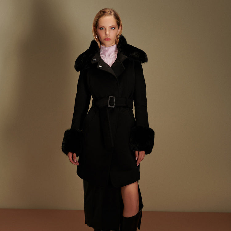 Christie Coat in Black