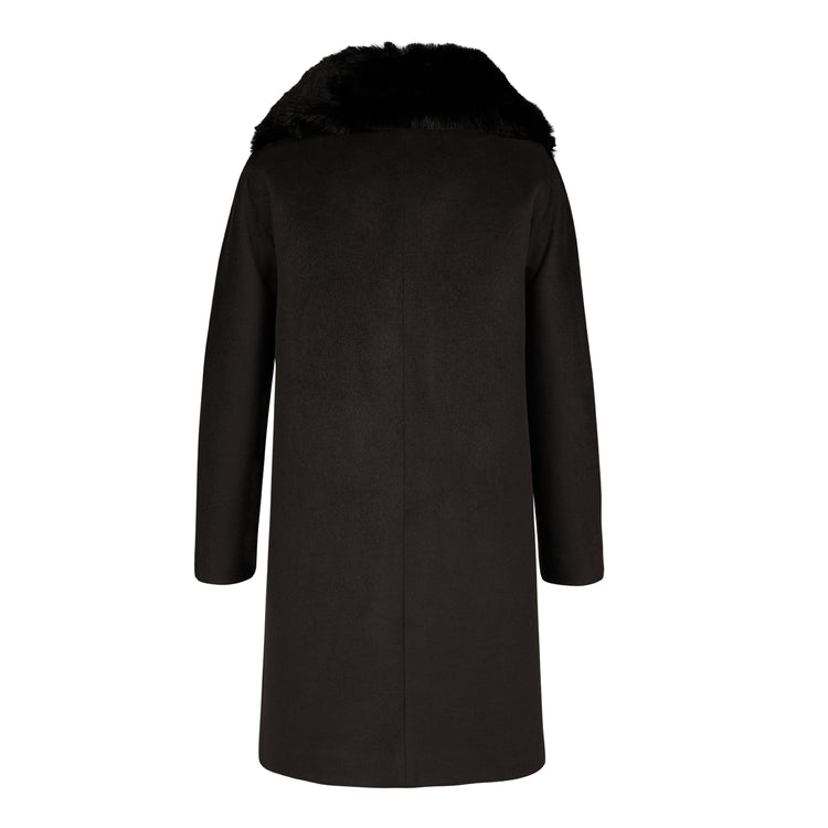 Jackie Short Coat in Black