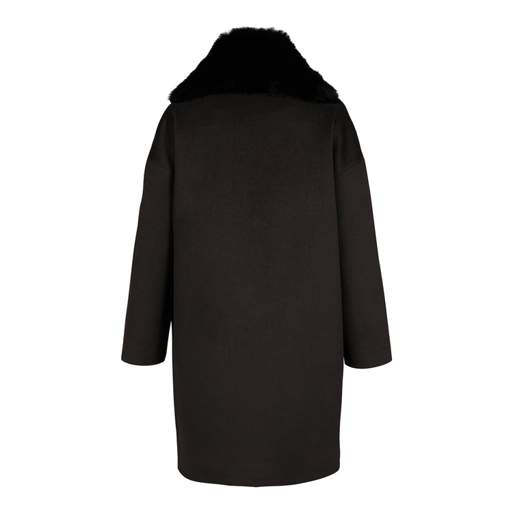 Sarah Short Coat in Black