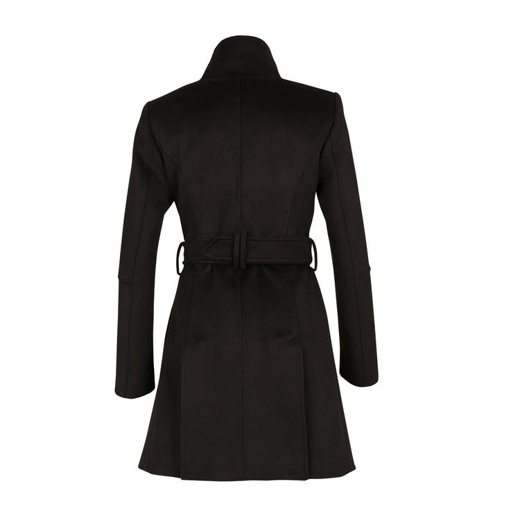 Olivia Short Coat in Black