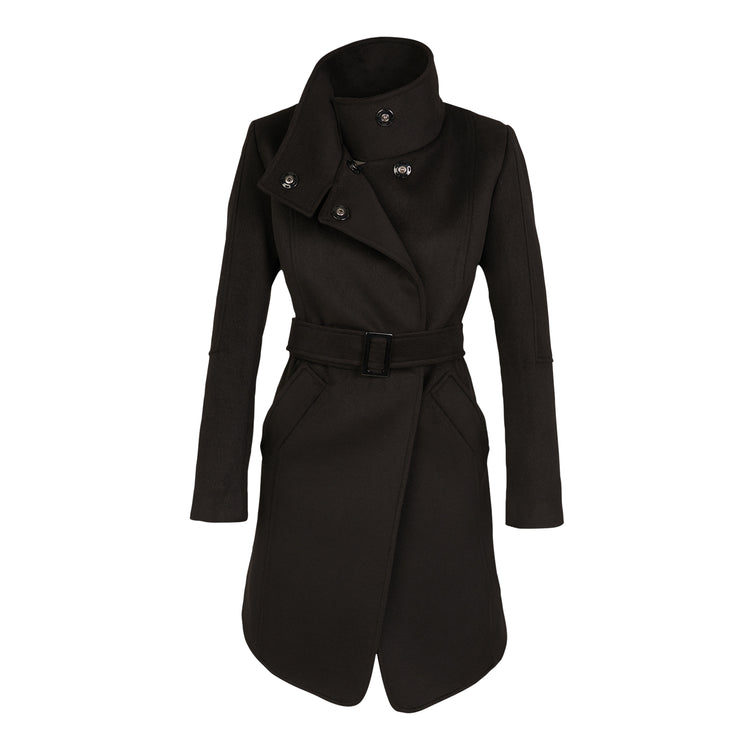 Olivia Short Coat in Black