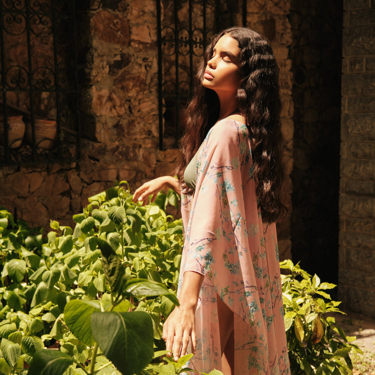 Spring Kimono in Pink