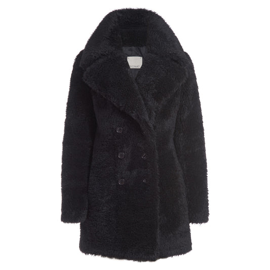 Margot Short Coat in Black