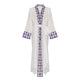 Jane Organic Cotton Caftan In White