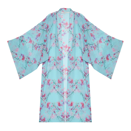 Spring Kimono in Blue